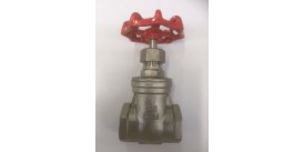 STAINLESS STEEL GATE VALVES, GRADE SS316, FEMALE/FEMALE, BSPT, SIZE 1", 25mm